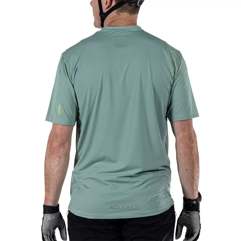 Maglia Maniche Corte MTB Trail 1.0 X-Flow Verde Taglia XS #7