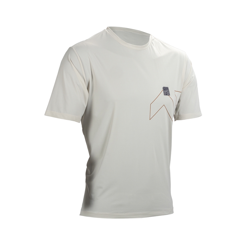 Maillot MTB Trail 1.0 X-Flow Manga Corta Blanco Talla XS
