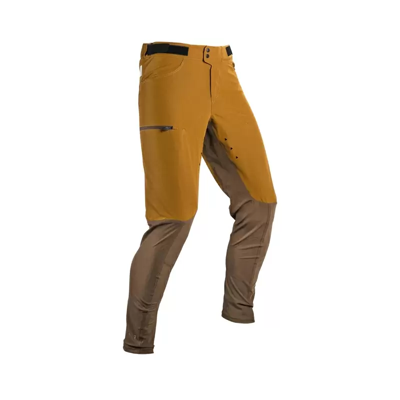 Pantaloni Lunghi MTB Trail 2.0 Beige/Marrone Taglia XS - image