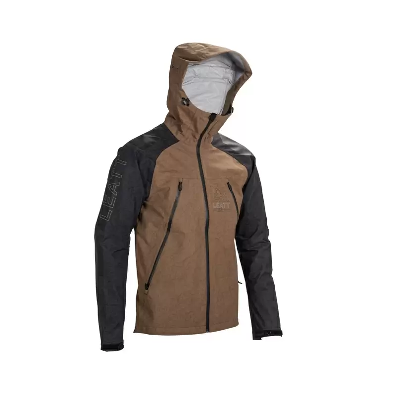 Giacca MTB HydraDri 5.0 Nero/Marrone Taglia L - image