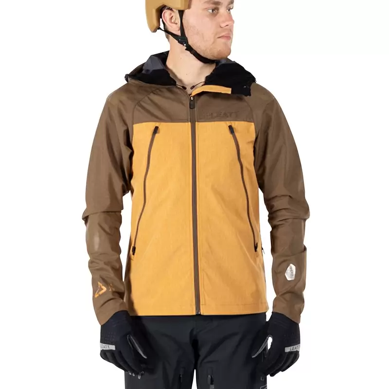 Giacca MTB HydraDri 5.0 Nero/Marrone Taglia L #7