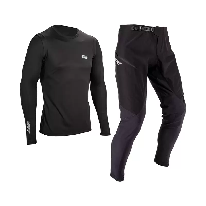 Completo Maglia Pantaloni MTB 1.0 Nero Taglia XS - image