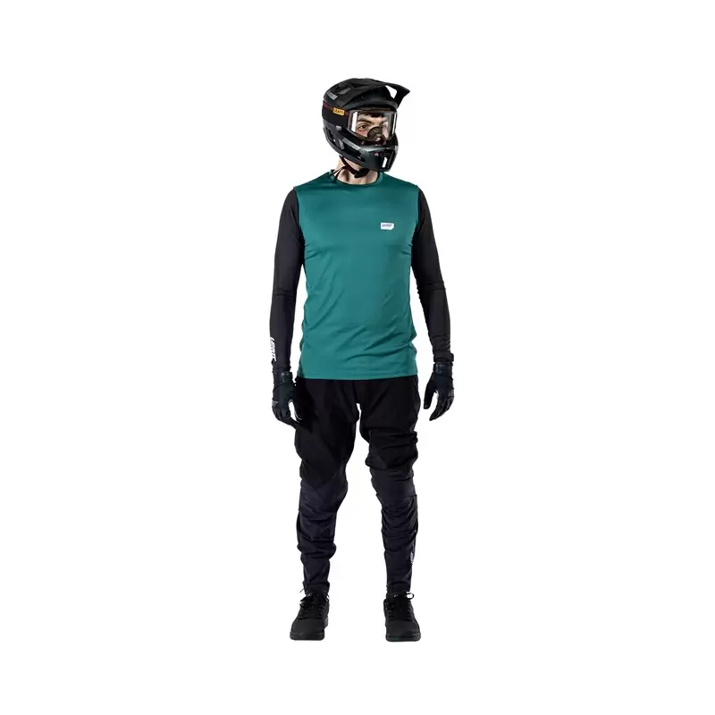 Completo Maglia Pantaloni MTB 1.0 Blu/Nero Taglia XS #6