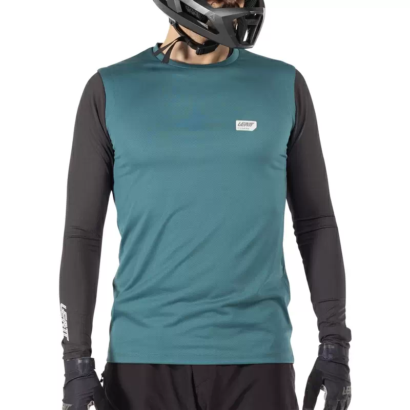 Completo Maglia Pantaloni MTB 1.0 Blu/Nero Taglia L #4