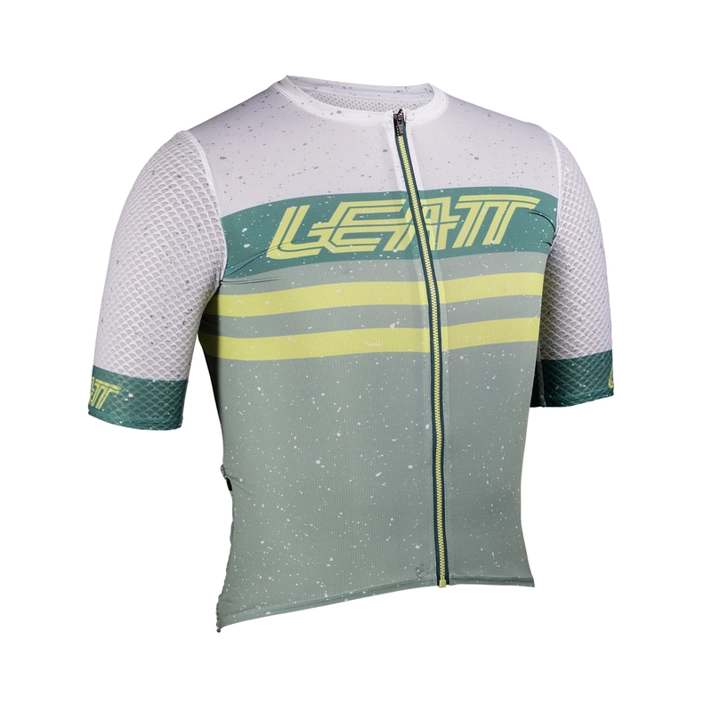 Maglia Maniche Corte MTB Endurance 6.0 Donna Bianco/Verde Taglia S