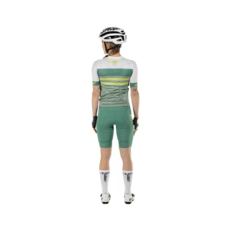 Maglia Maniche Corte MTB Endurance 6.0 Donna Bianco/Verde Taglia S #4