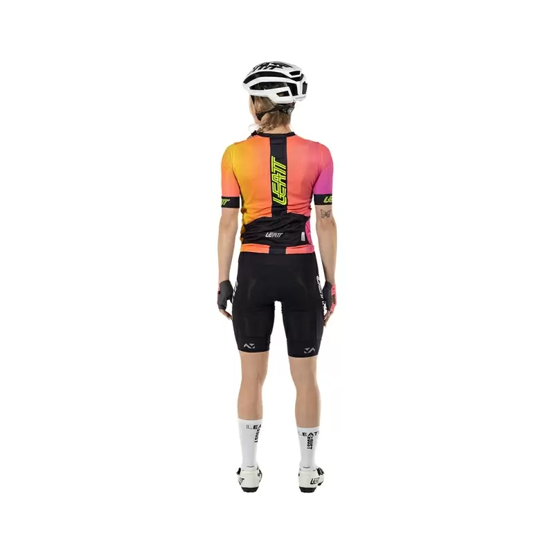 MTB Endurance 6.0 Damen Kurzarmtrikot Rosa/Gelb/Schwarz Größe XXL #10