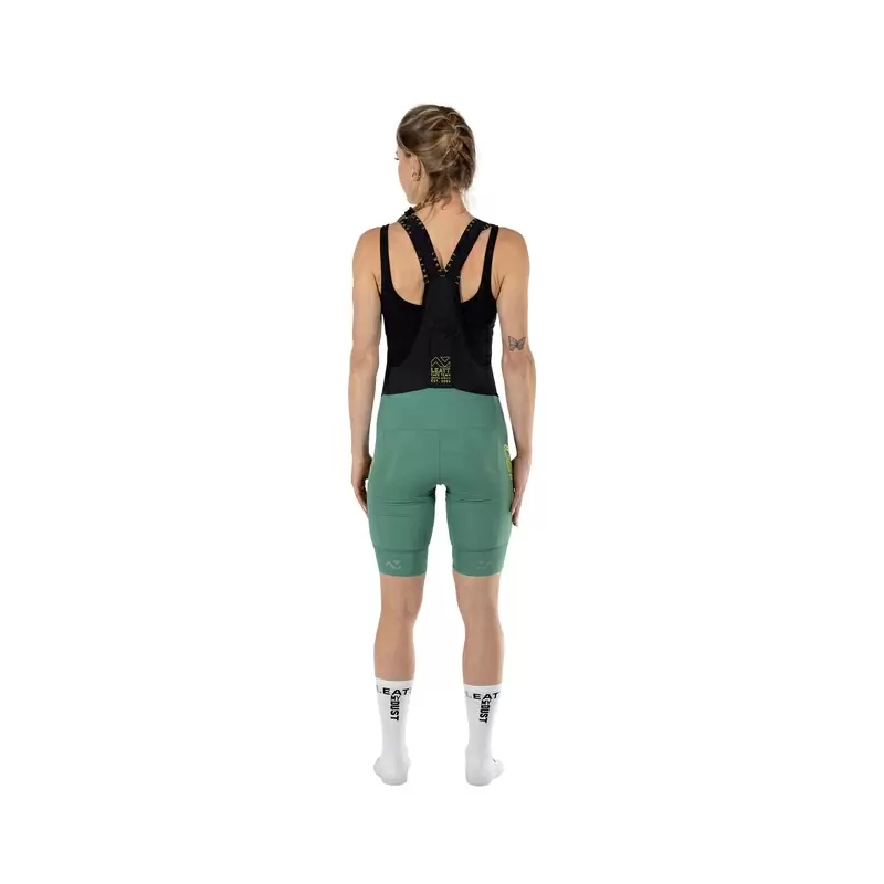 Cuissard à bretelles VTT Endurance 6.0 Femme Noir/Vert Taille XL #11