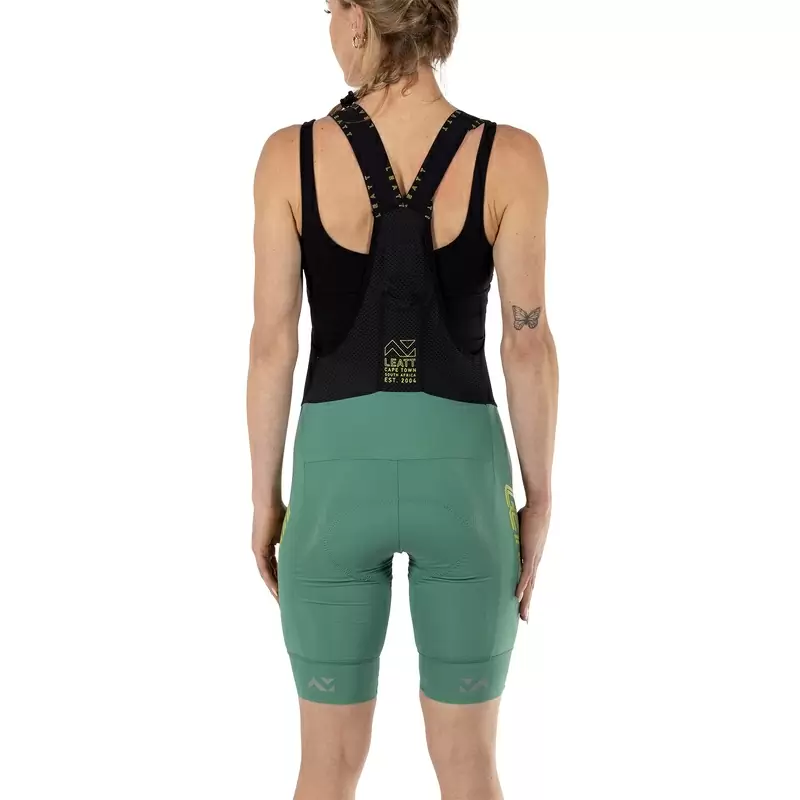 Cuissard à bretelles VTT Endurance 6.0 Femme Noir/Vert Taille XL #5