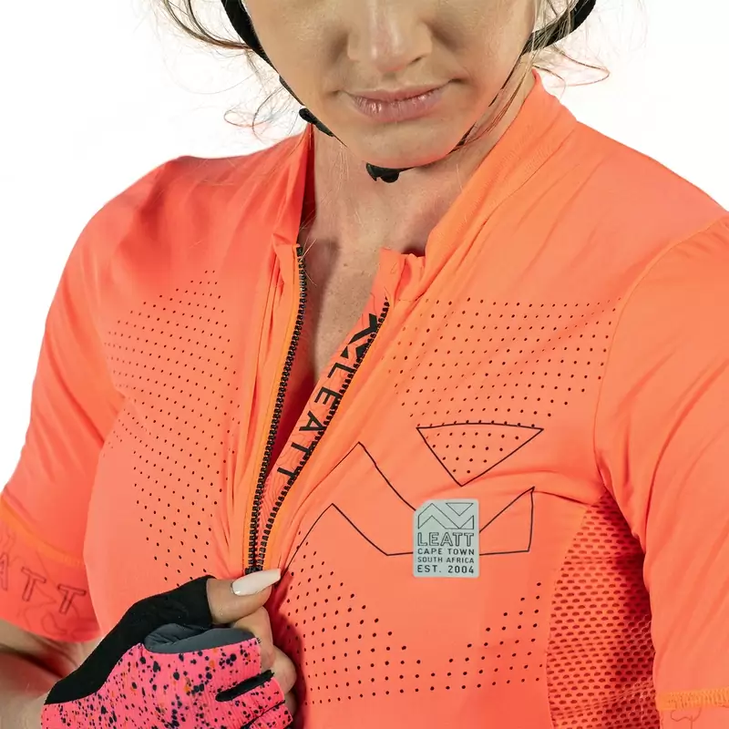 Camisola MTB Endurance 5.0 Mulher Manga Curta Rosa Tamanho S #1