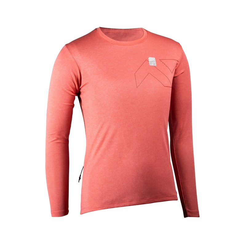 Maglia Maniche Lunghe MTB Trail 3.0 Donna Rosa Taglia S