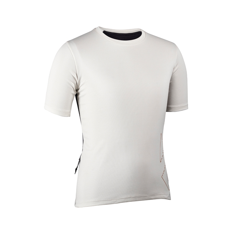 Maillot Femme VTT Trail 2.0 Manches Courtes Blanc Taille M