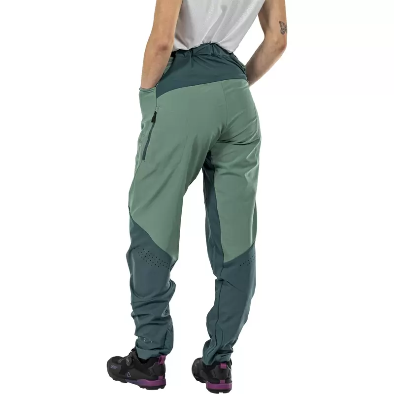 Pantaloni Lunghi MTB Trail 2.0 Donna Verde Taglia S #8