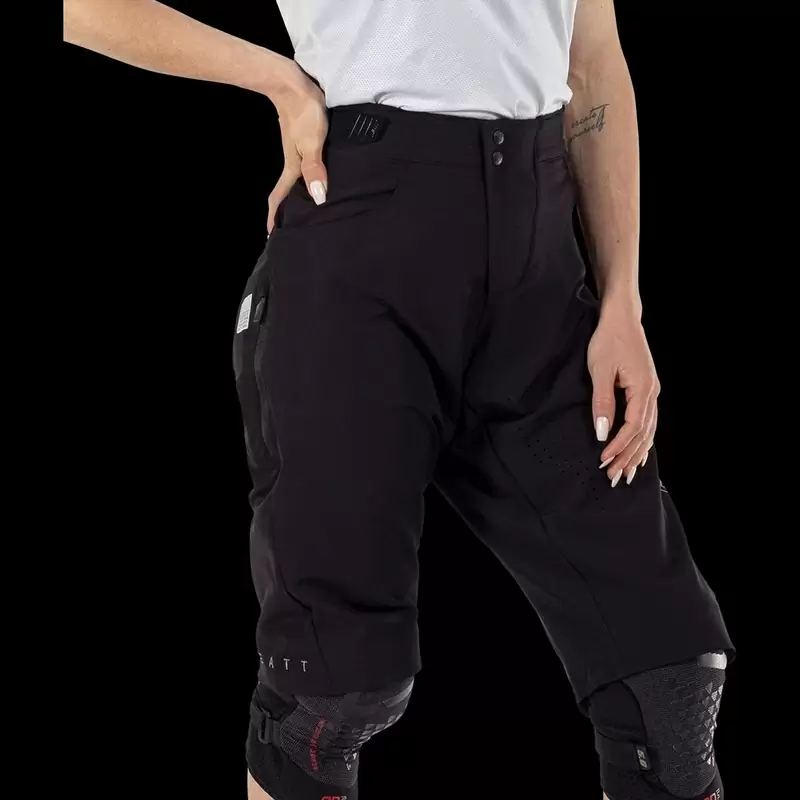 Pantaloncini MTB Trail 2.0 Donna Nero Taglia S #6