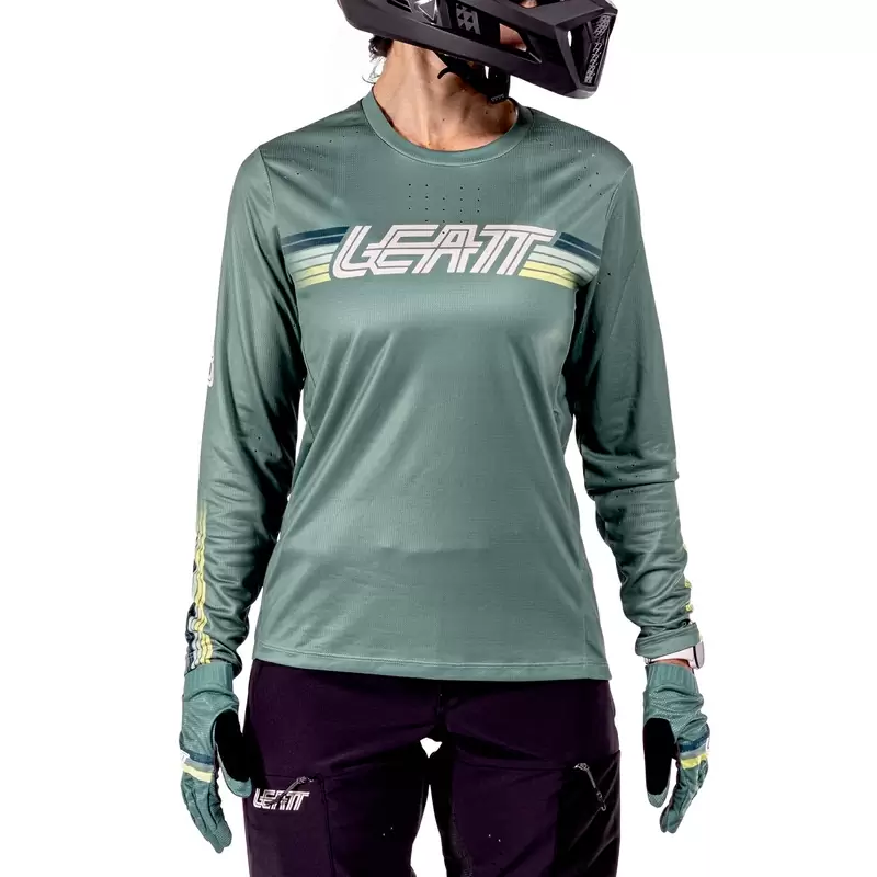 Maglia Maniche Lunghe MTB Enduro 4.0 Donna Petrolio Taglia XS #5