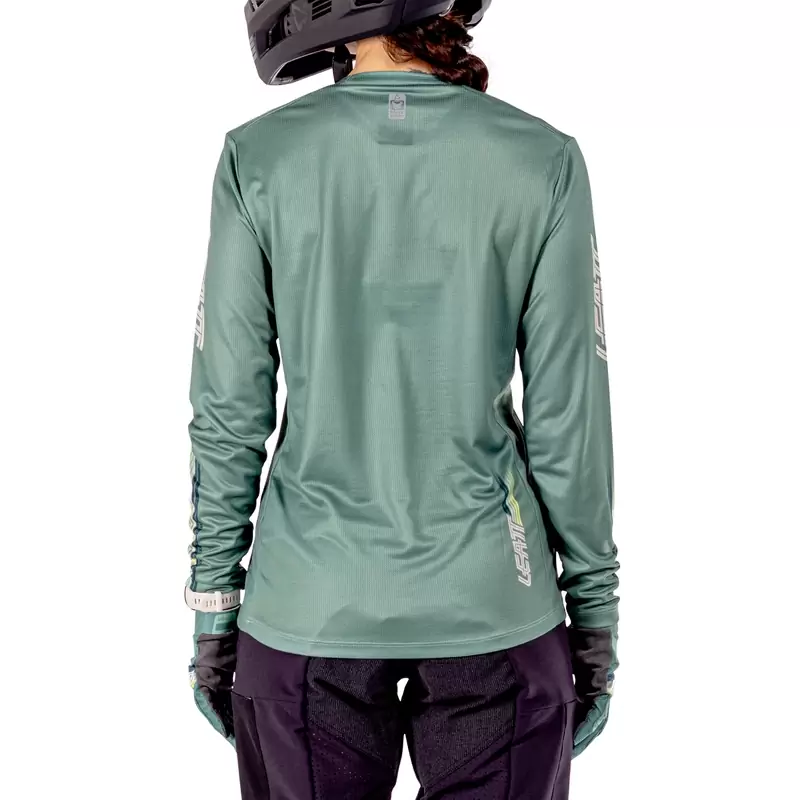 Maglia Maniche Lunghe MTB Enduro 4.0 Donna Petrolio Taglia S #6