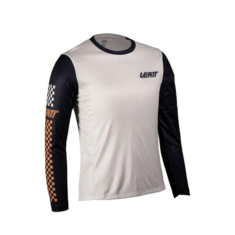 Maglia Maniche Lunghe MTB Enduro 4.0 Donna Bianco/Nero Taglia S