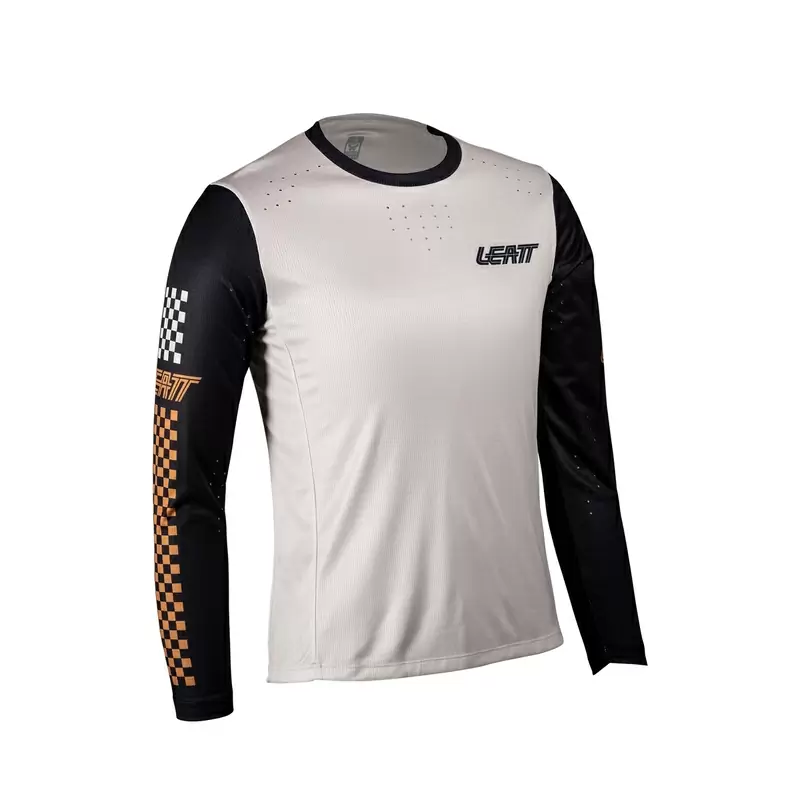 Maglia Maniche Lunghe MTB Enduro 4.0 Donna Bianco/Nero Taglia S - image