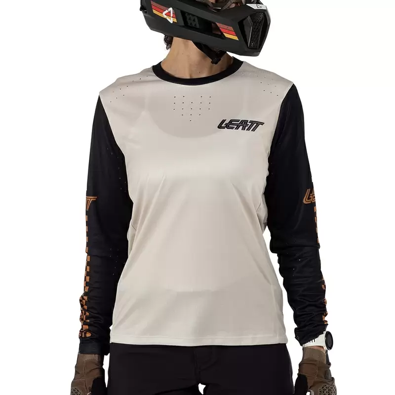 Maglia Maniche Lunghe MTB Enduro 4.0 Donna Bianco/Nero Taglia S #6