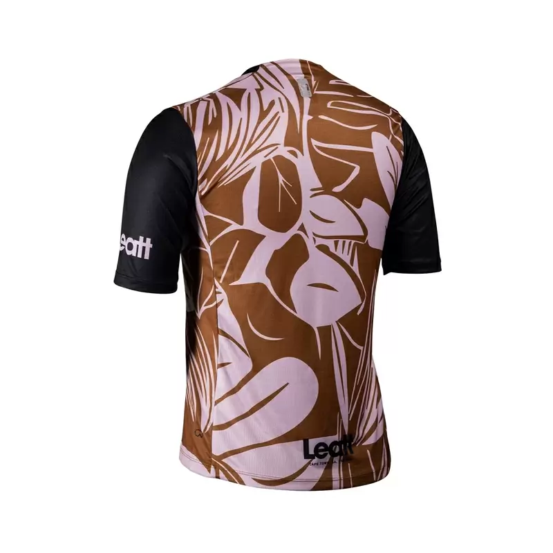 Maglia Maniche Corte MTB Enduro 3.0 Donna Rosa/Marrone/Nero Taglia S #1