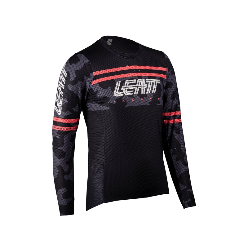 MTB Gravity 4.0 Langarmtrikot Damen Schwarz Größe M