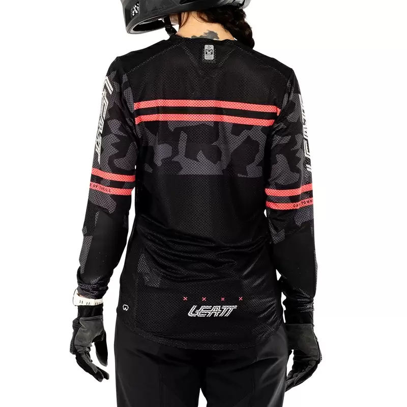 MTB Gravity 4.0 Langarmtrikot Damen Schwarz Größe M #7