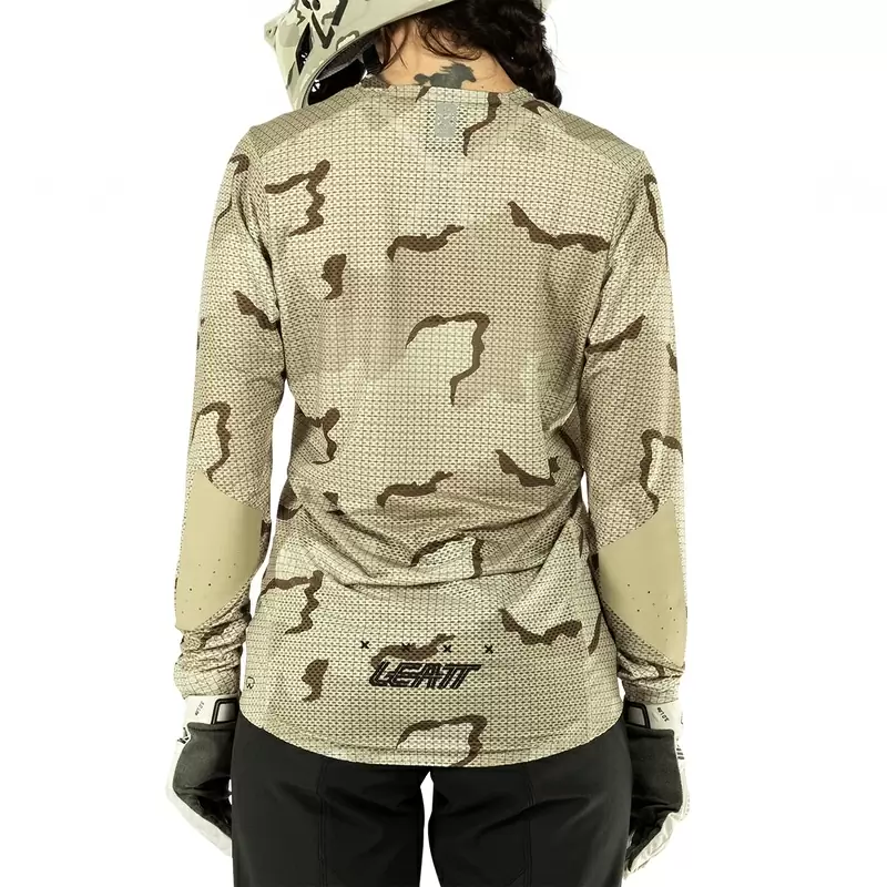 Maillot VTT Femme Gravity 4.0 Manches Longues Gris Camo Taille M #7