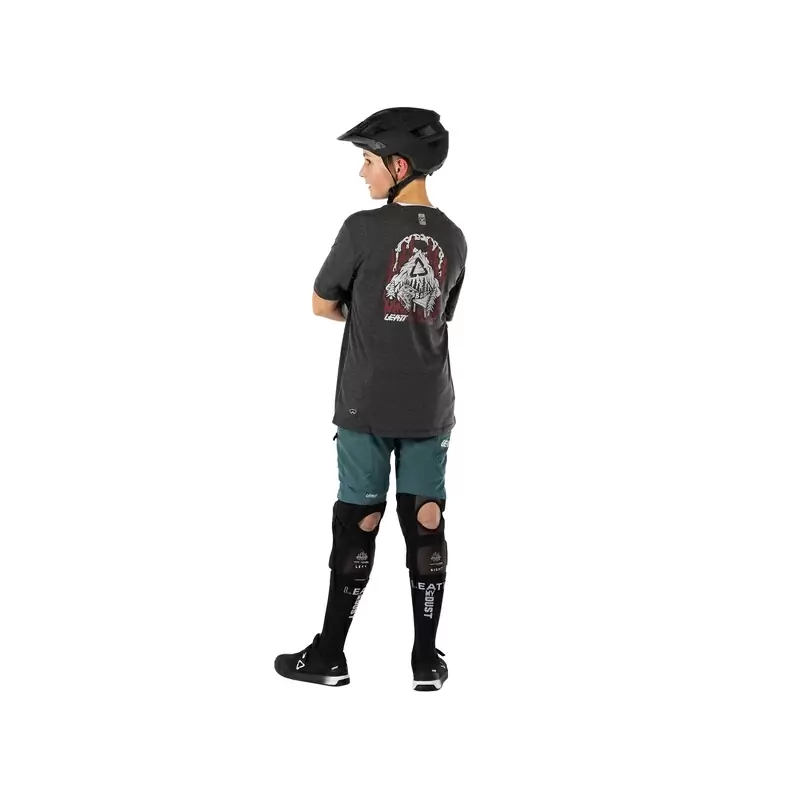 Maillot VTT Manches Courtes AllMtn 2.0 Enfant Noir Taille XL (150-160cm) #5