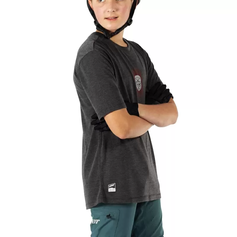 Maillot VTT Manches Courtes AllMtn 2.0 Enfant Noir Taille XL (150-160cm) #7