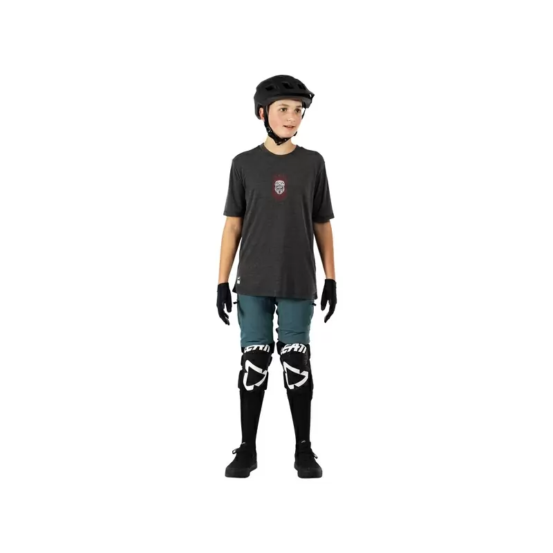 Maillot VTT Manches Courtes AllMtn 2.0 Enfant Bleu Taille S (120-130cm) - image