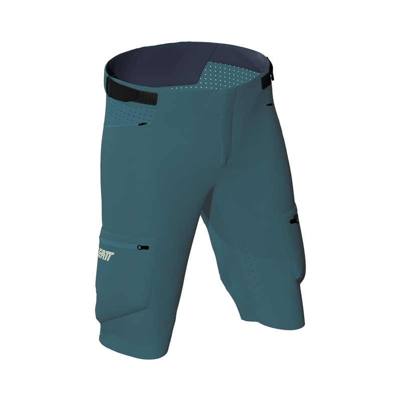 Pantaloncini MTB AllMtn 2.0 Bambino Blu Taglia M (130-140cm)