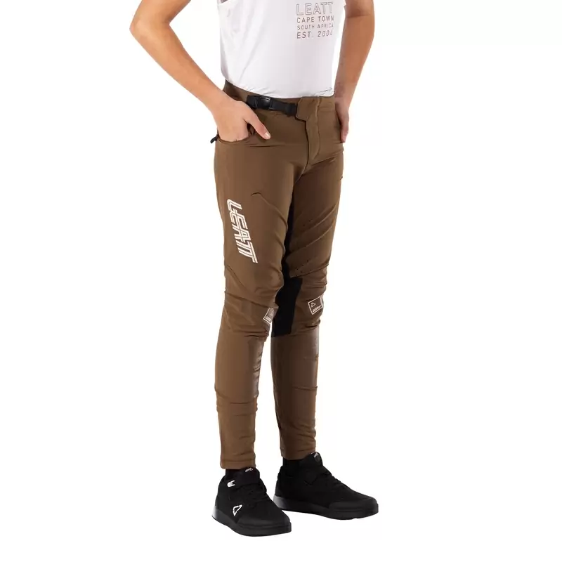 Pantaloni Lunghi MTB Gravity 4.0 Bambino Marrone Taglia M (130-140cm) #9