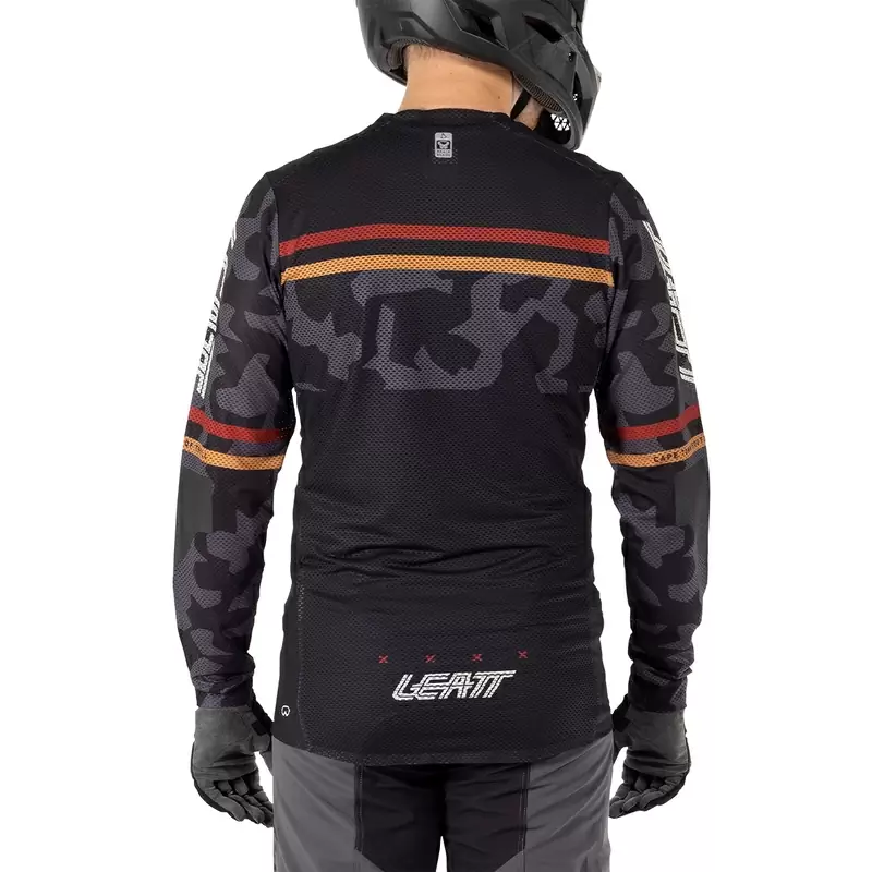 MTB Gravity 4.0 Long Sleeve Jersey Black Size S #1