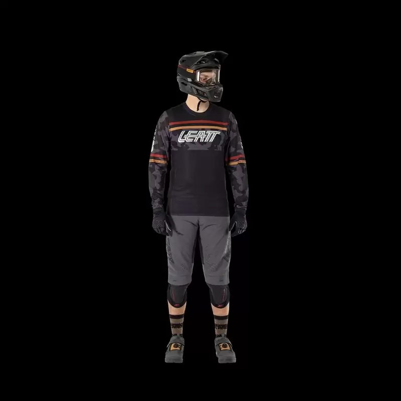 MTB Gravity 4.0 Long Sleeve Jersey Black Size S #6
