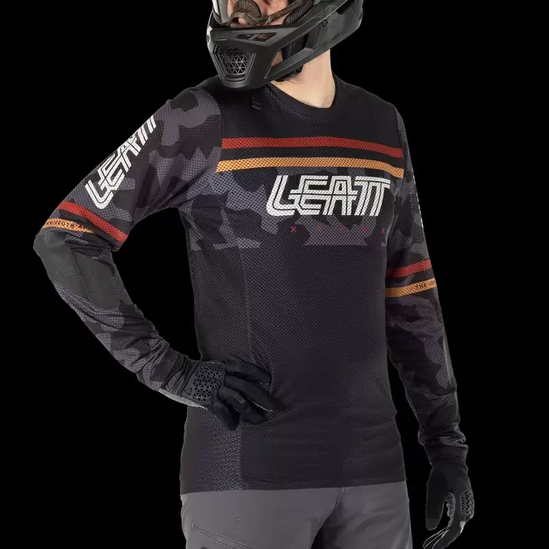 Maillot MTB Gravity 4.0 Manga Larga Negro Talla 3XL #5