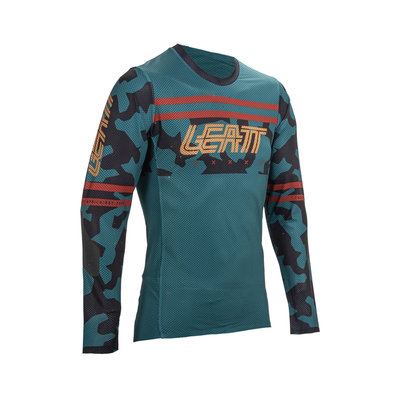 Maillot MTB Gravity 4.0 Manga Larga Azul Talla XL