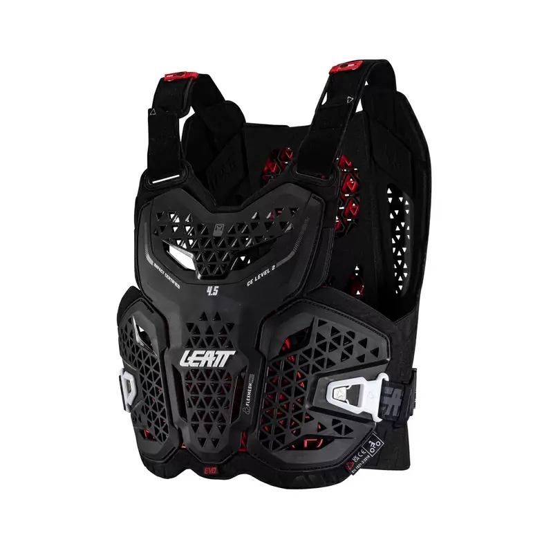 Pettorina Chest Protector 4.5 Evo Nero Taglia S/M (160-172cm) - image