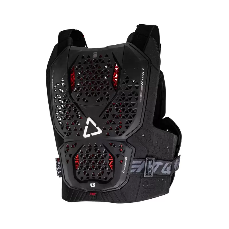 Pettorina Chest Protector 4.5 Evo Nero Taglia S/M (160-172cm) #4