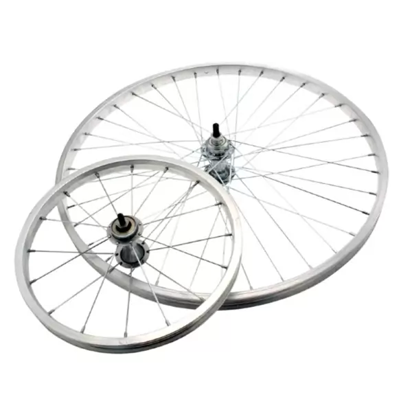 Front wheel Touring 26 x 1-3/8 steel with pin #1