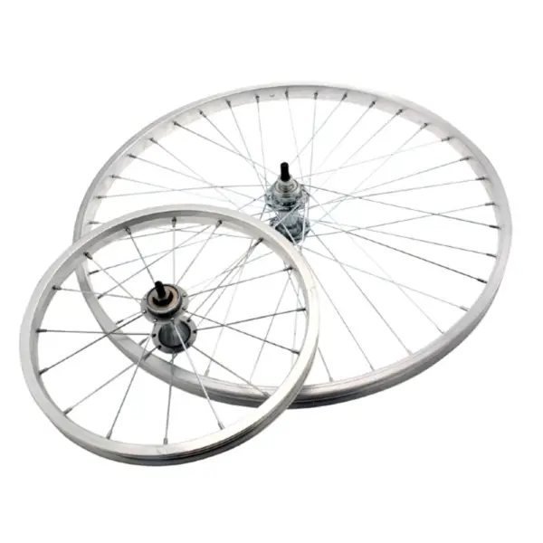 Ruota Anteriore City Olanda 650A Alluminio Argento - image