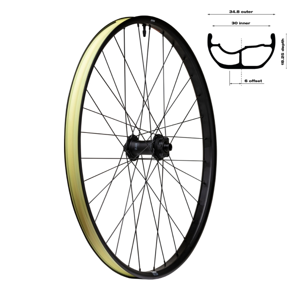 Ruota Posteriore Htz I30 Tubeless Ready Tcs Disc Boost 29'' HG (Hyperglide) Shimano / Sram