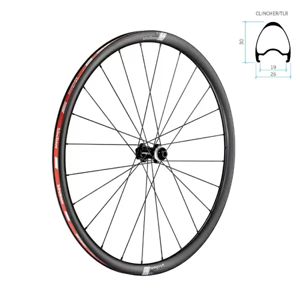 Coppia ruote SC 30 Disco Center Lock Copertoncino Tubeless ready Shimano 11v #1