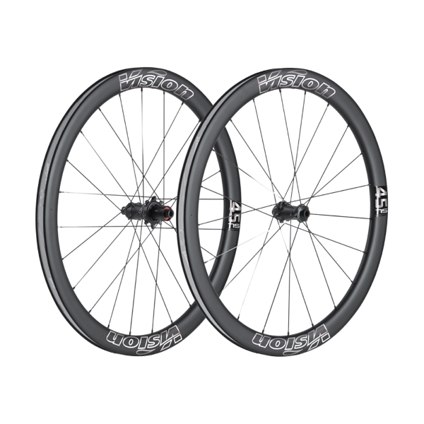 Couple wheels metron 45 sl silver decal centerlock tubeless ready bodice sram xdr 12v