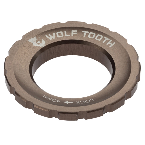 Lockring Chiusura Disco Centerlock Ghiera Esterna Marrone