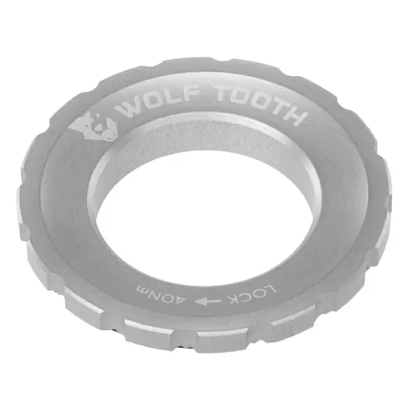 Verschlussring Centerlock Scheibenverschluss Außenring Silber - image