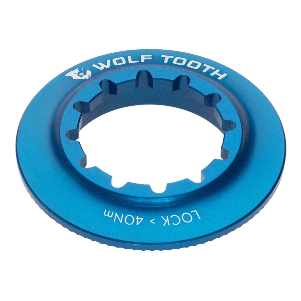 Lockring Centerlock Disco Fechamento Anel Interno Azul