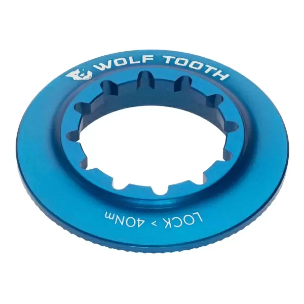 Lockring Centerlock Disco Fechamento Anel Interno Azul - image