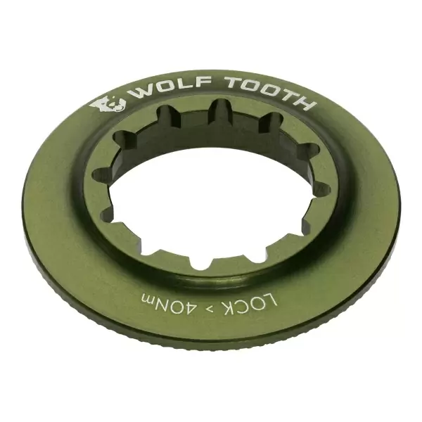 Verschlussring Centerlock Scheibenverschluss Grüner Innenring - image