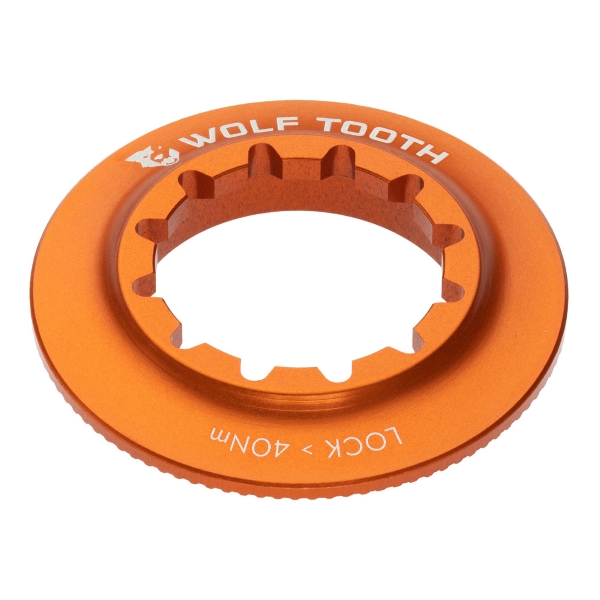 Sicherungsring Centerlock-Scheibenverschluss, orangefarbener Innenring