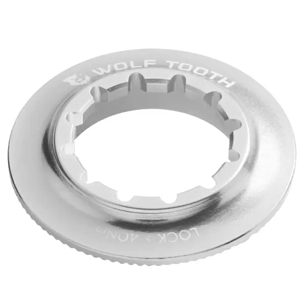 Lockring Centerlock Disco Fechamento Anel Interno Prata - image